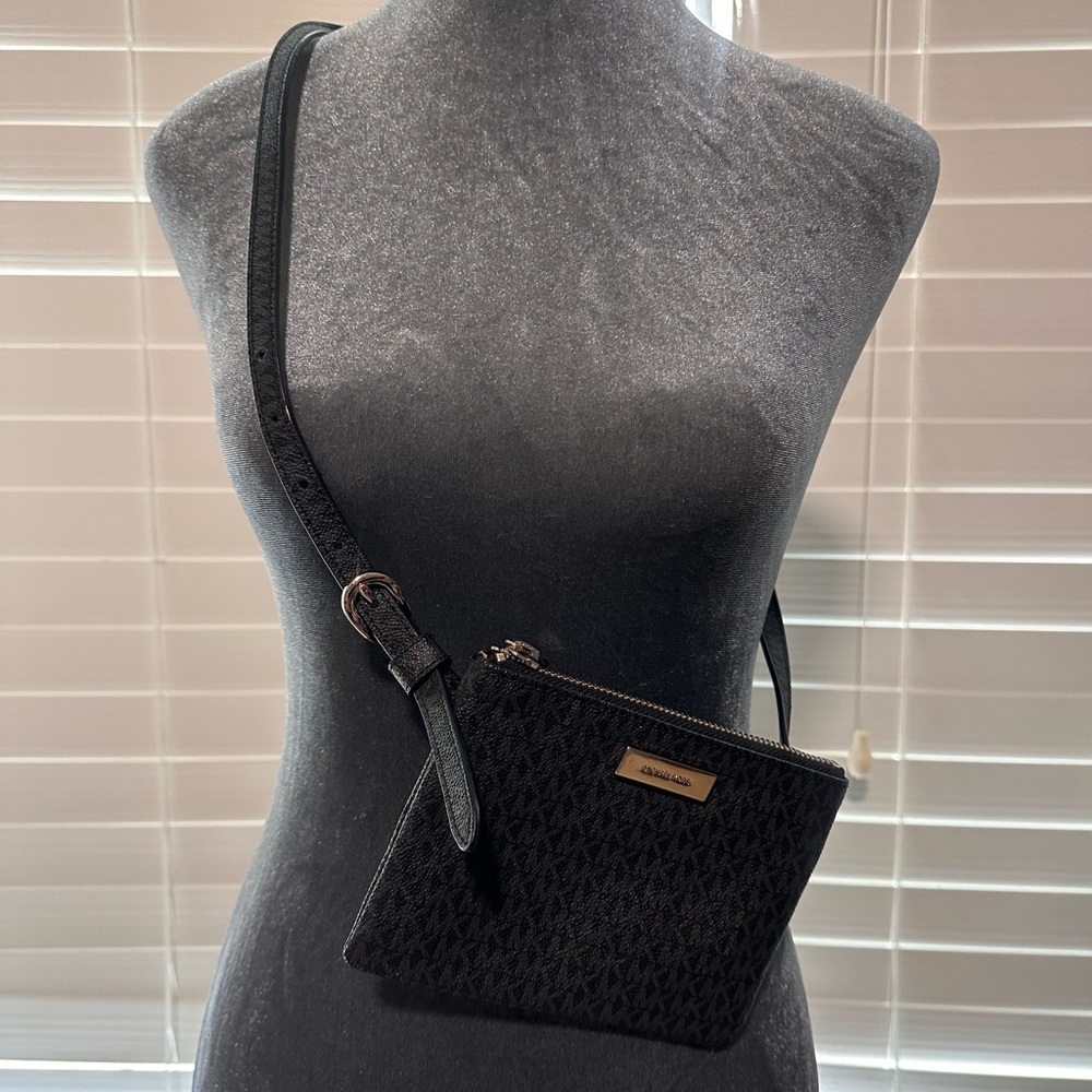 Michael Kors Black Crossbody/ waist Bag